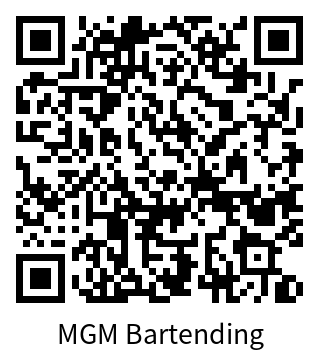 QR Code for MGM Bartending
