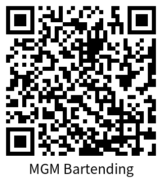 QR Code for MGM Bartending
