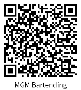 QR Code for MGM Bartending