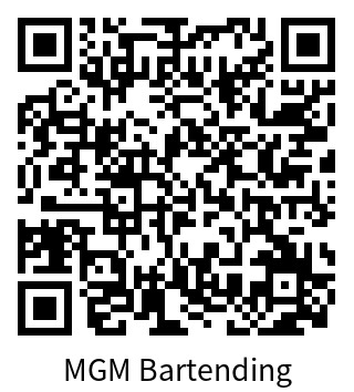 QR Code for MGM Bartending